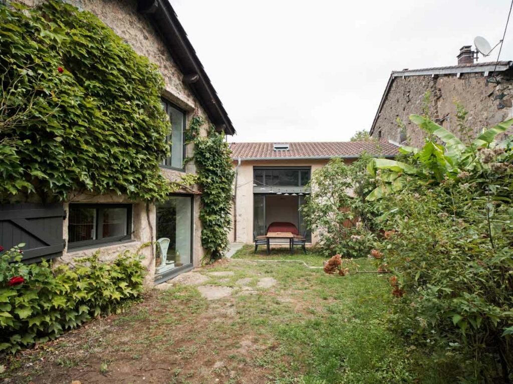 Photographie de la rénovation d'une extension après le dépot du permis de construire.